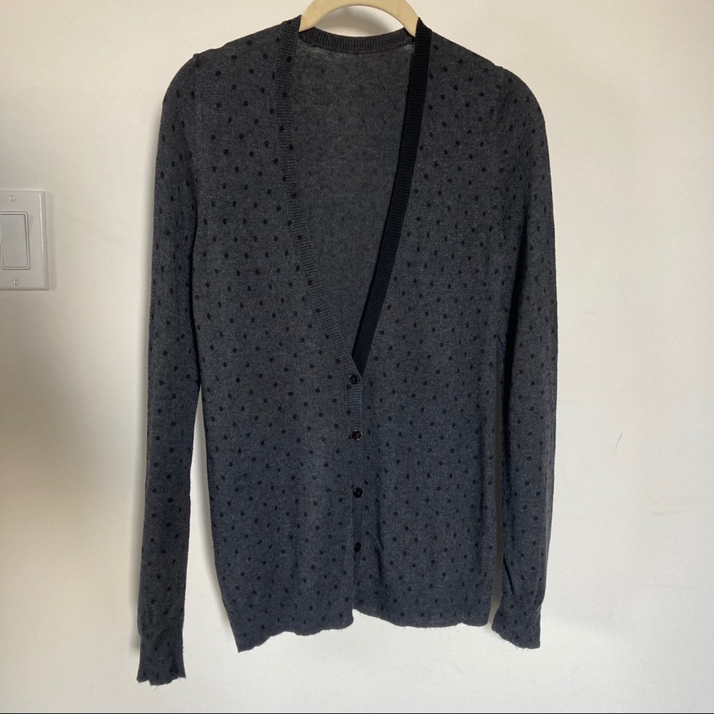 Soft cardigan polka dots